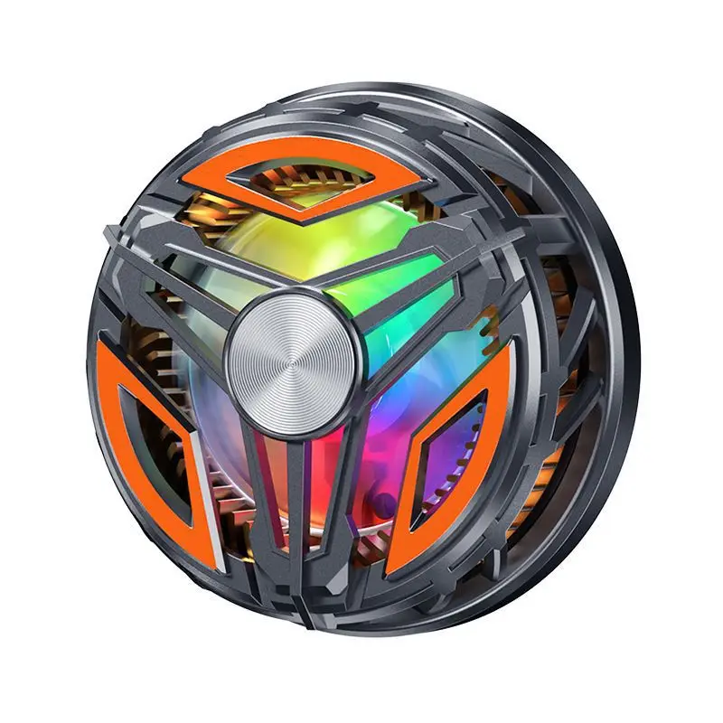 Magnetic Phone Cooler Semiconductor Cooling Fan Gaming Back Clip Radiator for Mobile Tablet Live Streaming