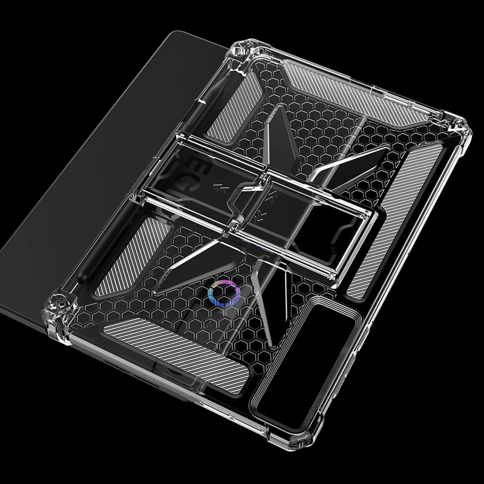 For Legion Y700 5th Gen 2026 TPU Case Gaming Tablet Protective Shell Anti-Scratch Shockproof Protective Shell with Stylus Slot