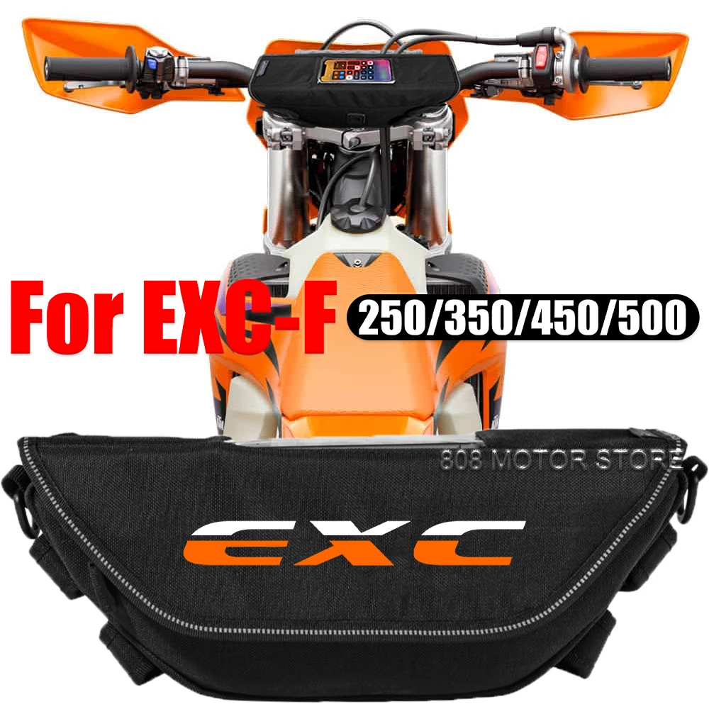 For exc-f 250 350 450 500 Motorcycle accessories tools bag Waterproof And Dustproof Convenient travel handlebar bag