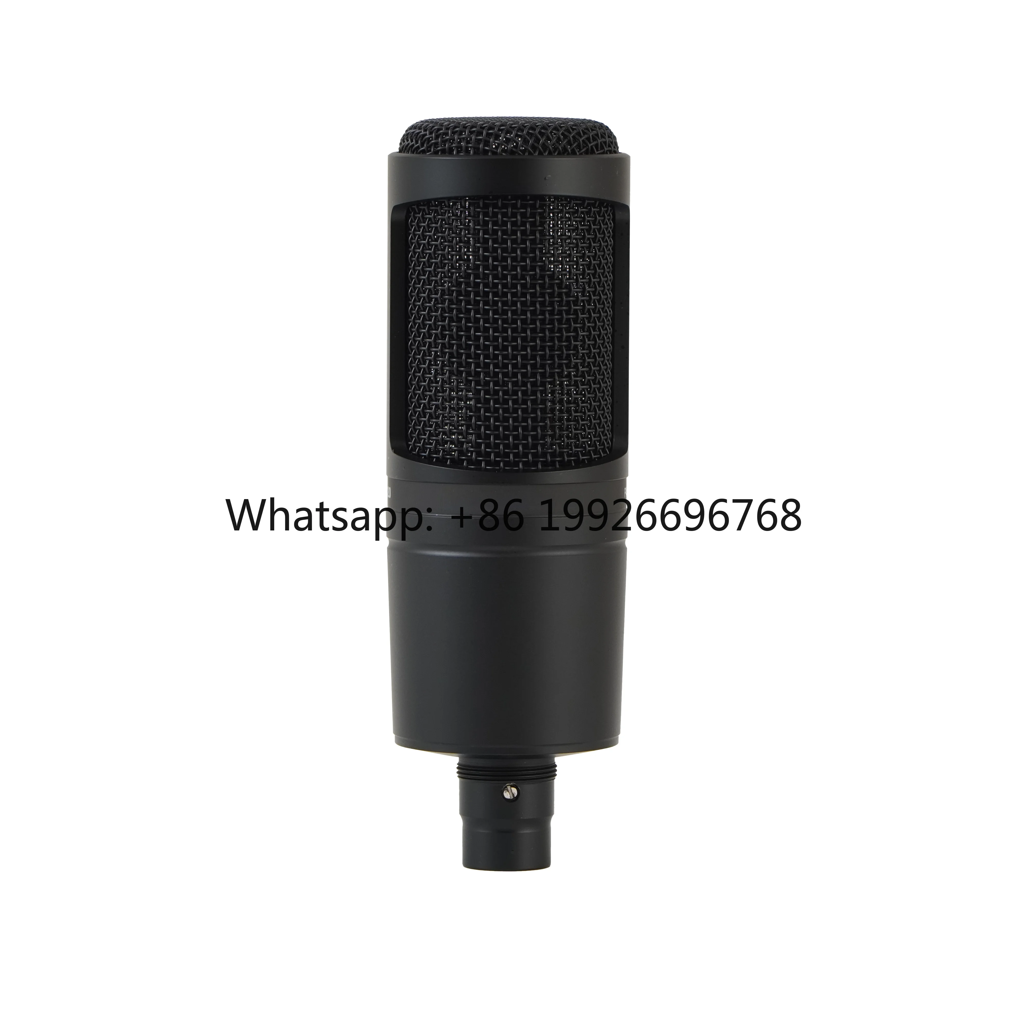 AT2020,professional Condenser Microphone at 2020 with Wide Dynamic Rangefor Recording Studio Equipment Gaming Live Streaming