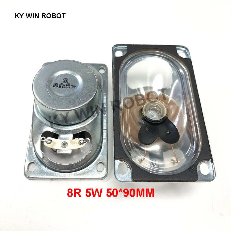 1PCS LCD Monitor/TV Speaker Horn 5W 8R 5090 Waterproof Loud Speaker 8 Ohms 5 Watt 8R 5W 50*90MM Thickness 35MM