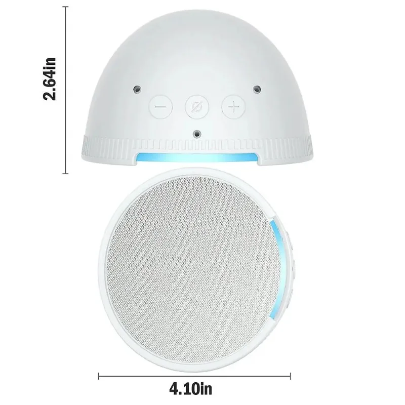 Trendy Waterproof Case For Echo Pop – Silicone Shockproof Anti-Drop Speaker Protection Sleeve ~