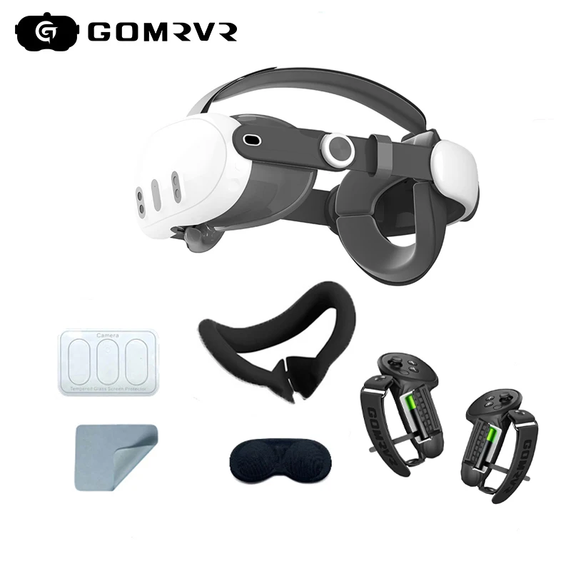 GOMRVR Head Strap for Meta Quest 3 Replace Elite Head Strap Adjustable Comfortable Head Strap for Oculus Quest 3 Accessories