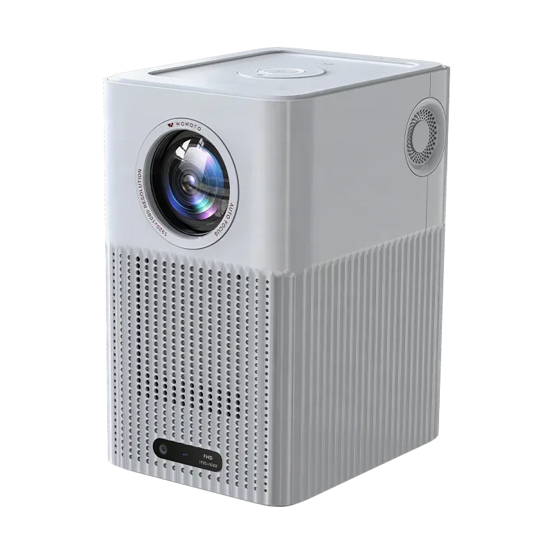In stock Wowoto Latest BL14 4k Android Projector Home Theater with HIFI Speaker Mode Led Mini Lcd Wireless Beam Projector