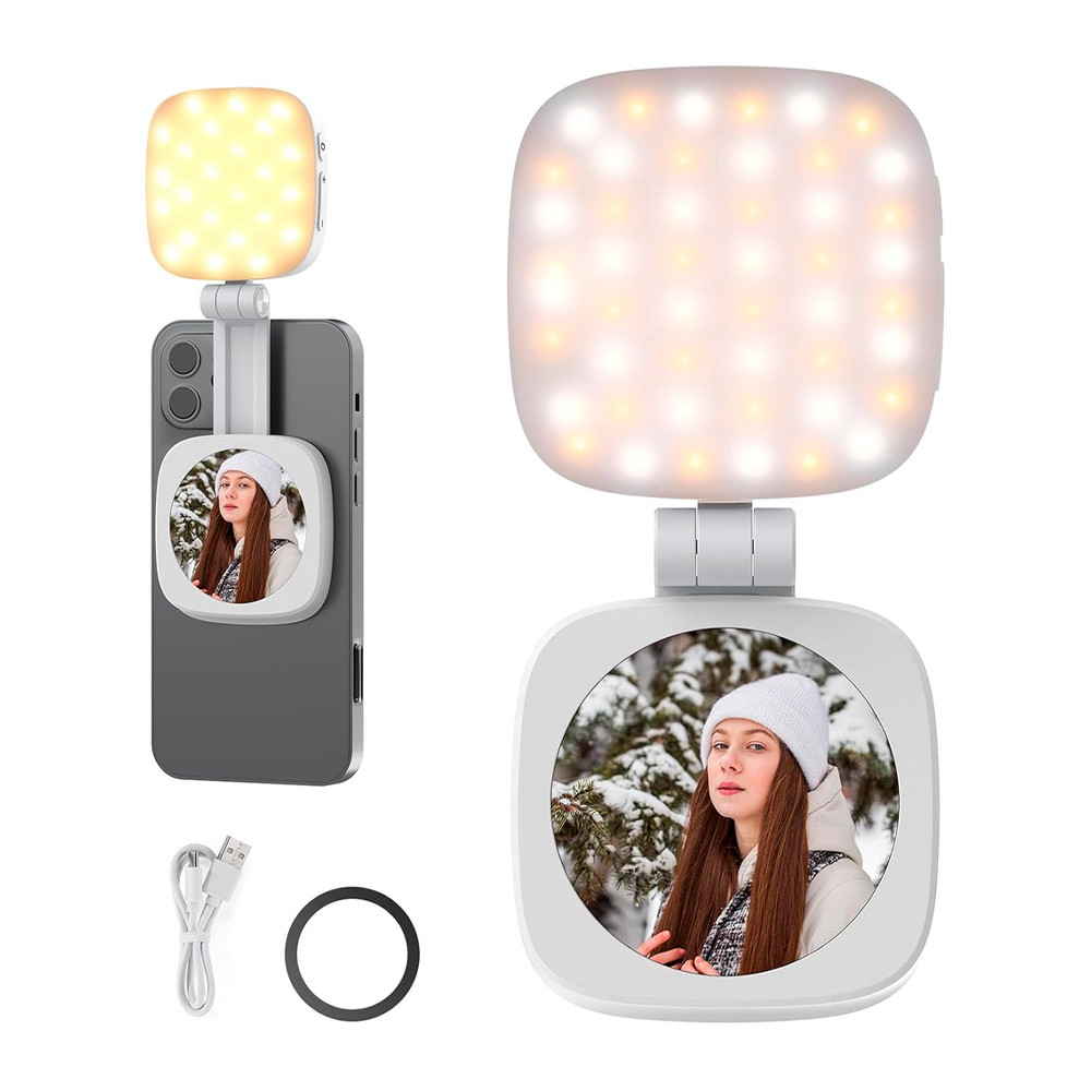 Neewer Luz Magnética LED NL48B para Selfie Celular Portátil