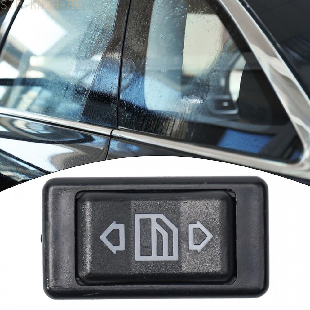 [SIP-KNWH-BR]Car Glass Lifter Switch 6 Pin Electric Control Button Green Light 12V 24V 10A DC-New In 11-