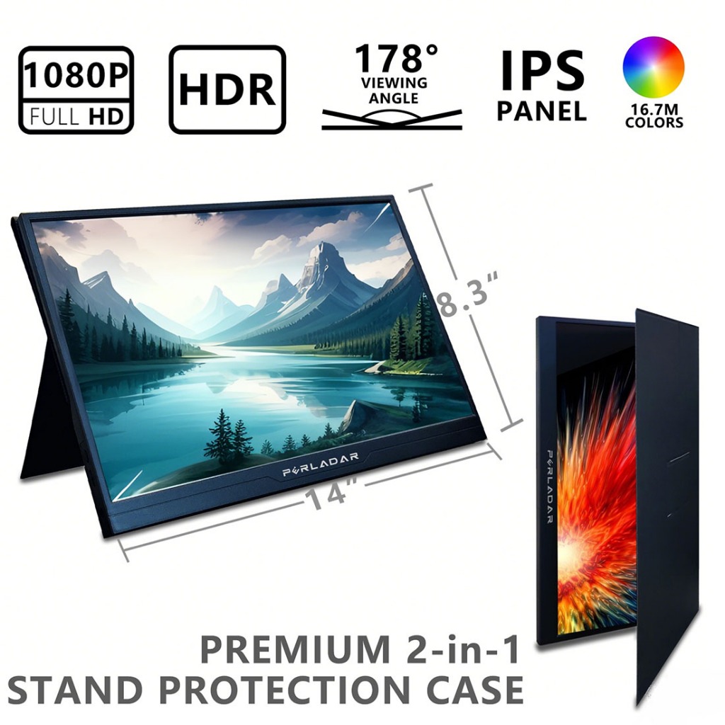 Portable Monitor 15.6