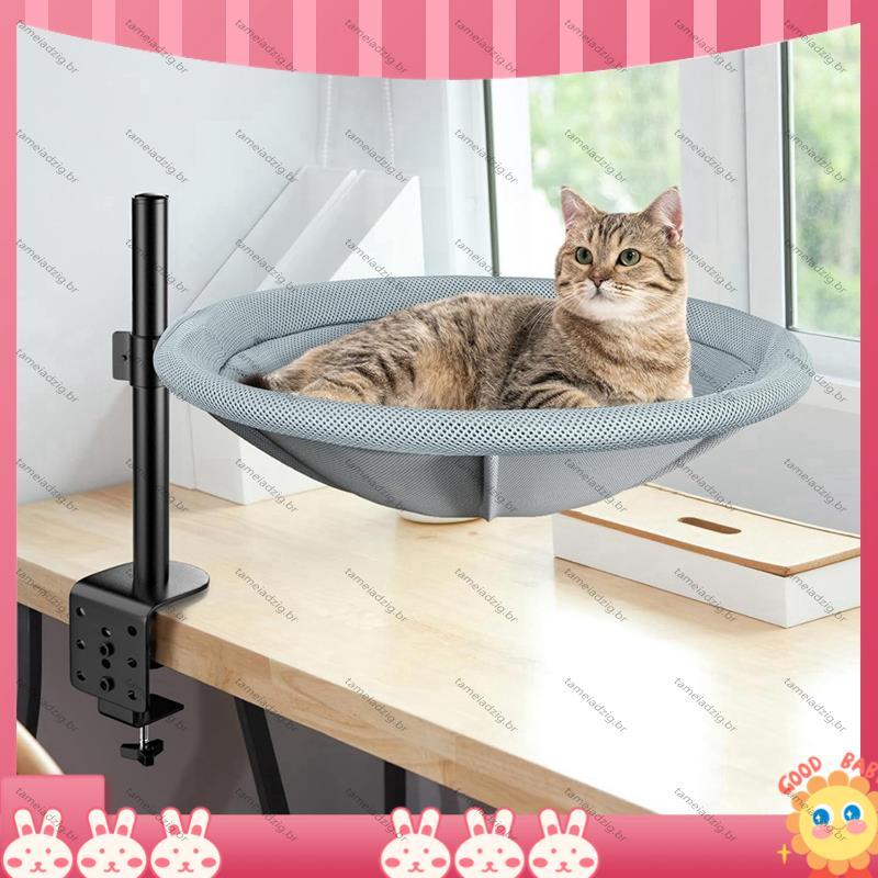 [Fast T] Cama De Mesa Para Gatos Animais De Estimação Casa Perfeita Internos