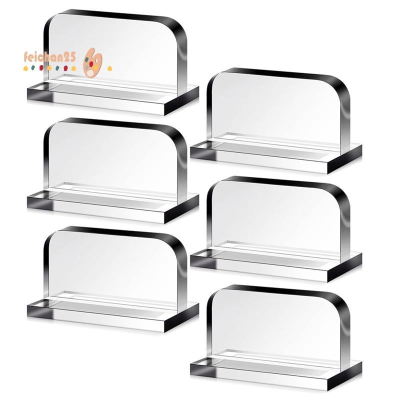 [Fast F] 6 PCS Alças De Tampa De Aquário Em Acrílico Transparente Para Substituição De Alça Tanque De Peixes