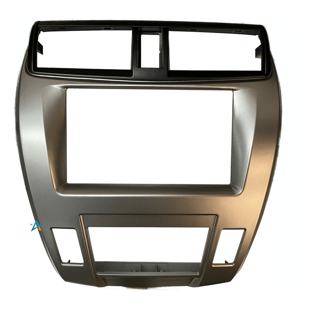 Moldura Painel instalação Som Mp10 Dvd 2 Din Honda City Ar Digital 2009 2010 2011 2012 2013 2014