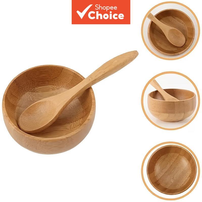 Conjunto de 2 peças de Tigela Misturadora de Máscara Facial com Colher, Tigela Mini Creme, Conjunto de Ferramentas de