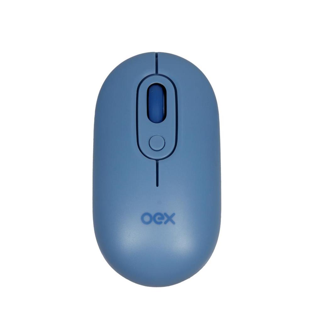 Mouse Sem Fio Bluetooth Oex MS604 Retro 1600dpi Premium