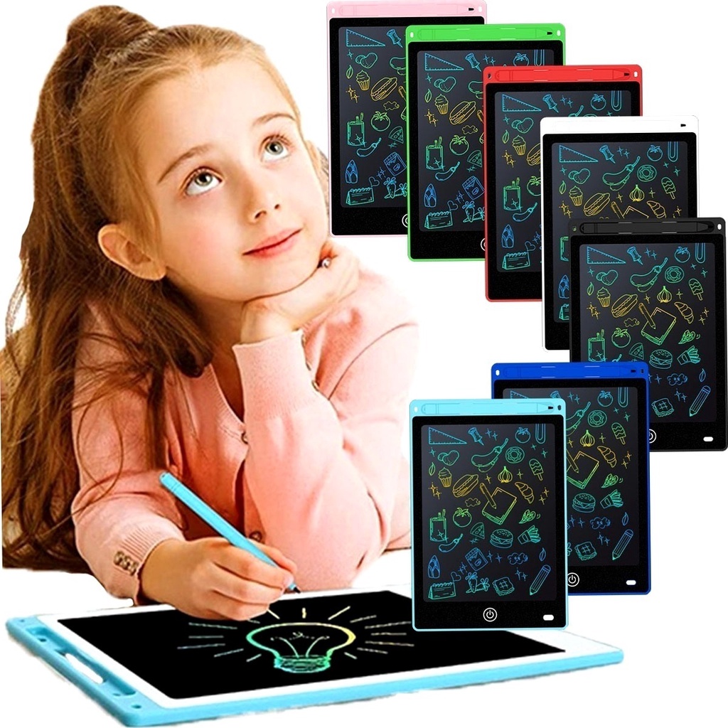 Lousa Magica 12 Poldegadas Lcd Digital Gigante Tablet Kids