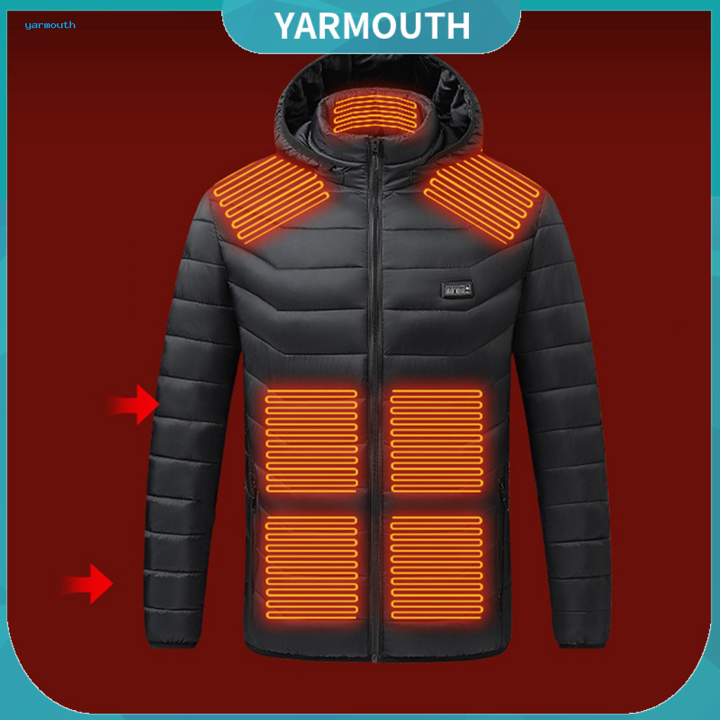 Portable Clothing Weather Thermal Coat Usb Jacket for Men Women Windproof with 3-level Temperature Control Warm Electric