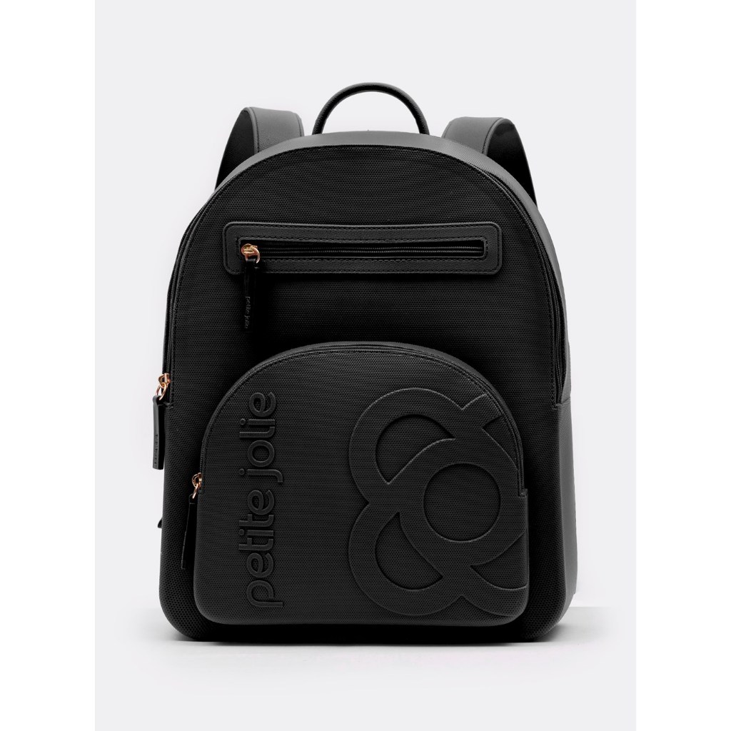 Mochila Feminina Grande SMART Preta Petite Jolie PJ11053 - Nova