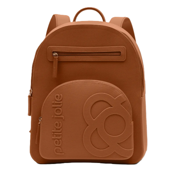 Mochila Feminina Grande SMART Nude Escuro Petite Jolie PJ11053 - Nova