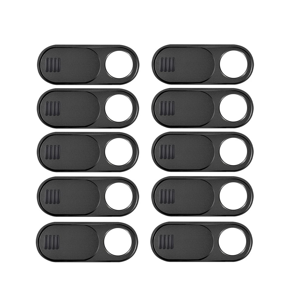 Kit 10 Películas de Privacidade para Câmera Webcam - com Slider Deslizante, Portátil e Seguro