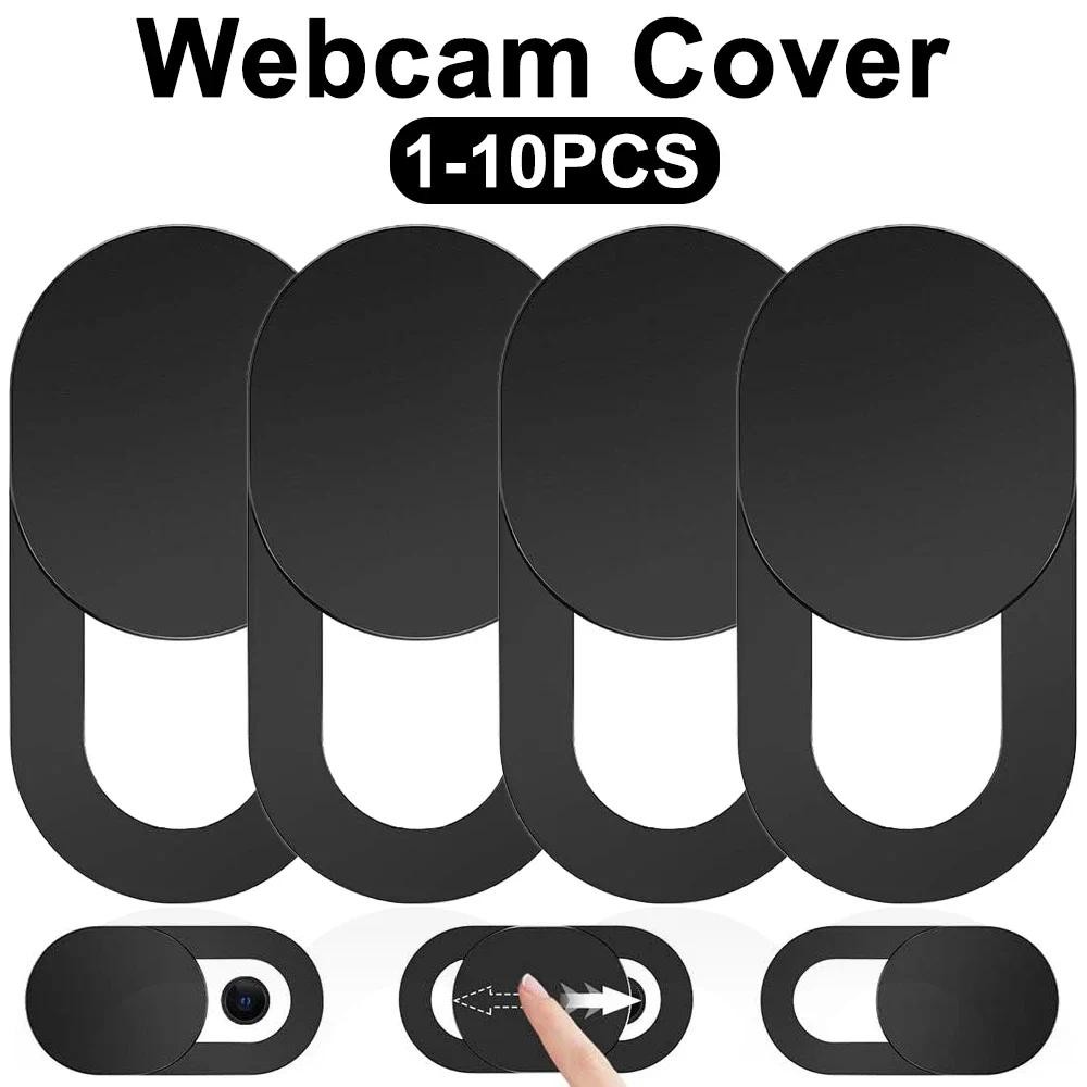 Ultra Fino Webcam Cobre Lente Do Portátil Câmera Capa Slide Protetor De Privacidade Adesivos Para IPad IPhone Tablet Mas