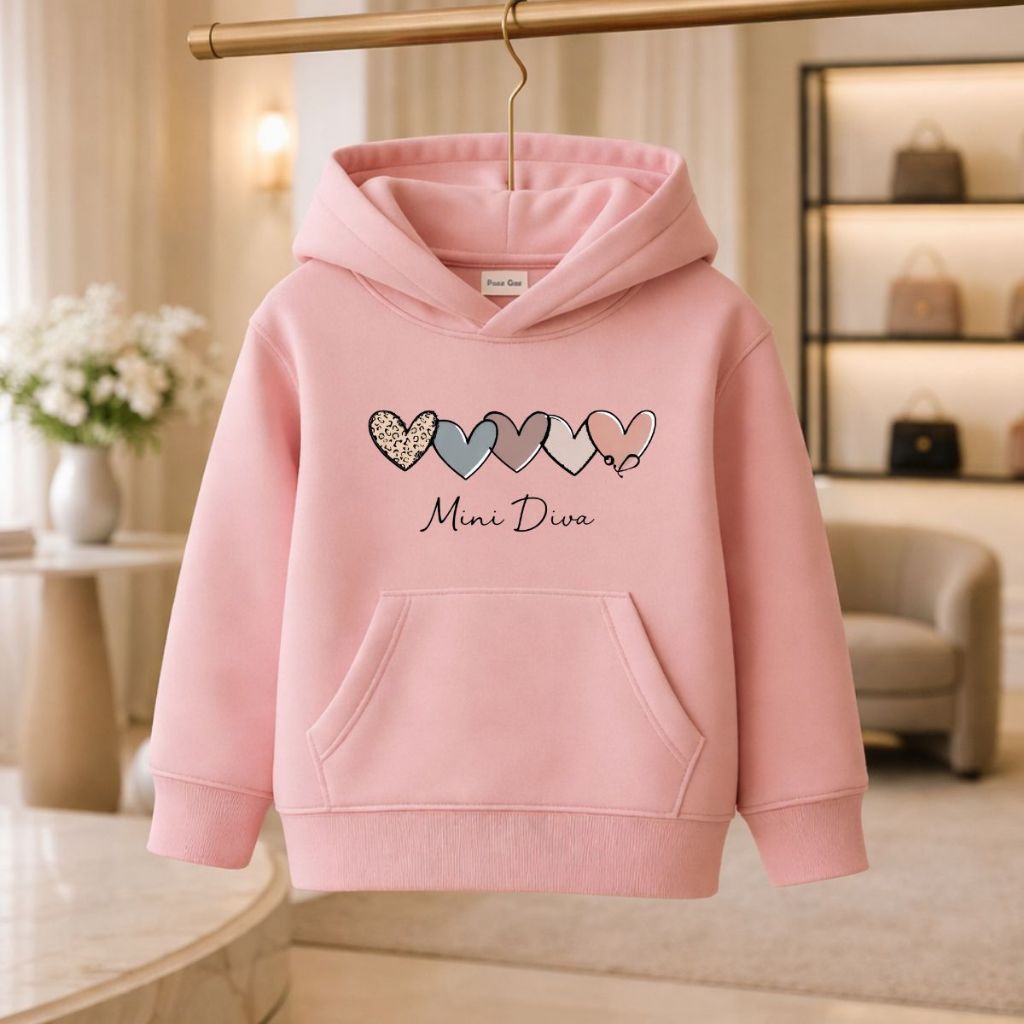 Casaco De Inverno Infantil Mini Diva Moletom Peluciado Juvenil Roupa De Frio Meninas Delicadas Style
