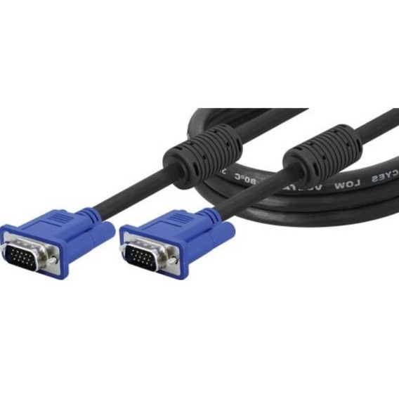 Cabo Monitor VGA  SVGA  RGB, utilizado em LCD ou CRT blindado para reduzir interferencias