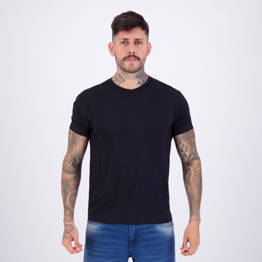 Camiseta Fila Adaptable Smart Cotton Preta