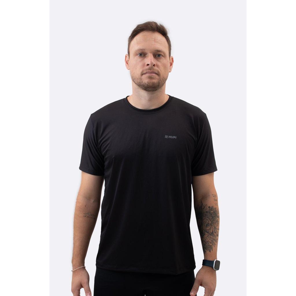 Camiseta Dry Fit HUPI Smart Preto Masculina