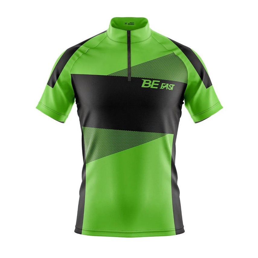 Camiseta De Ciclismo Be Fast Verde Classic Smart