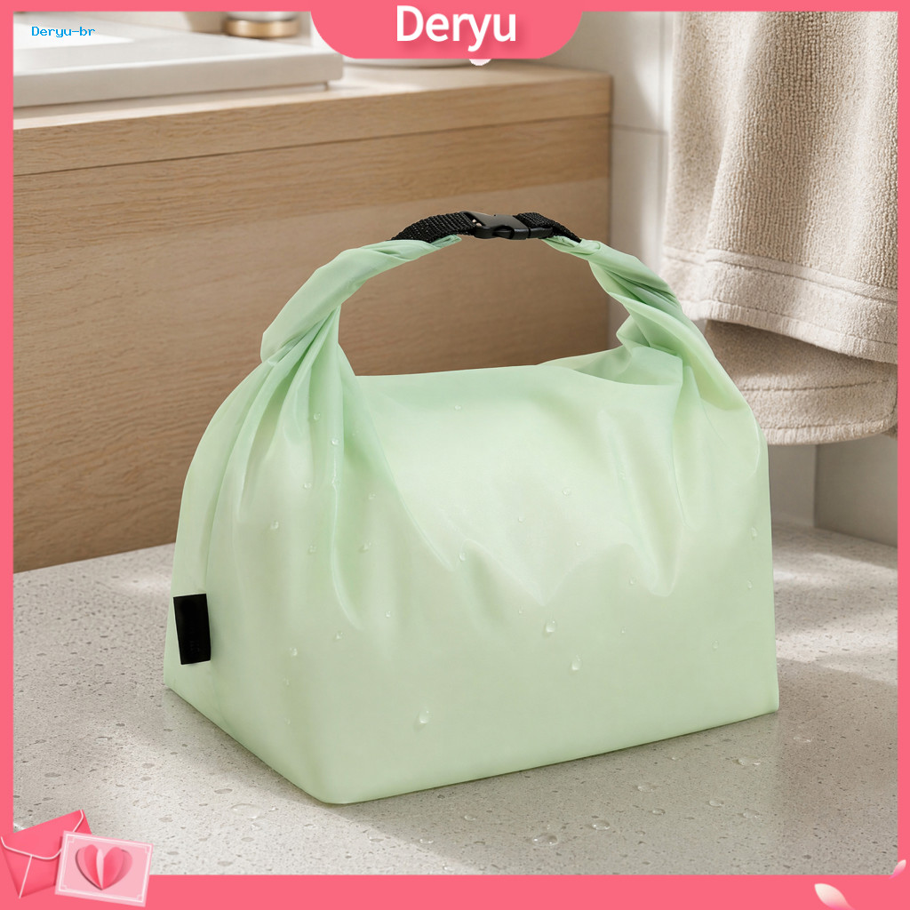Waterproof Travel Toiletry Bag Quick Open Buckle 2pcs Foldable Cosmetic Opening Design Lightweight Portable for for Sout