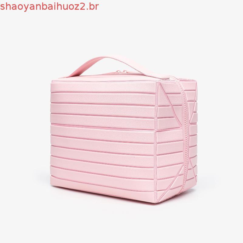 Waterproof Makeup Bag Skincare Product Foldable Travel with Removable Divider – Portable Cosmetic Organizer for for So