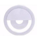 Mini Ring Light LED com Clipe | Luz Selfie para Celular e Notebook | Iluminação Portátil | Fácil de Encaixar