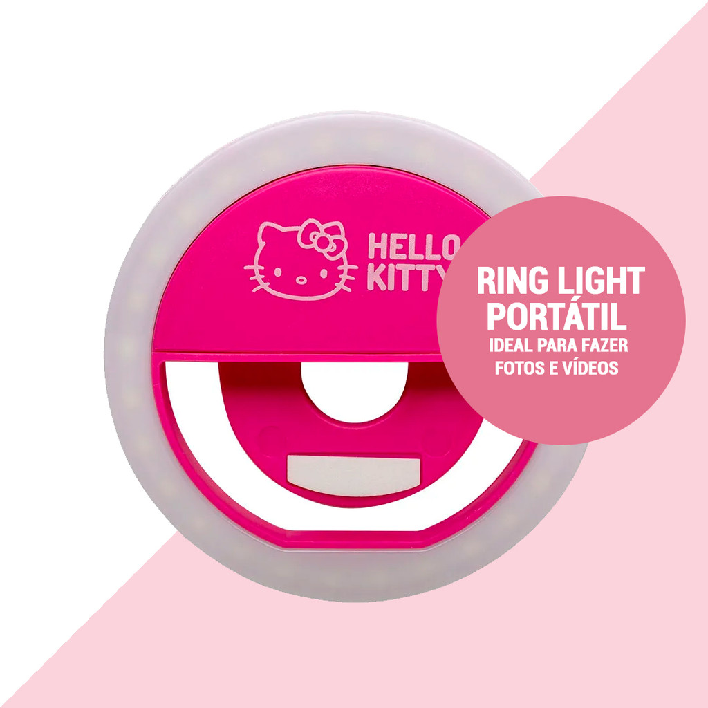 Ring Light Portatil Hello Kitty Letron
