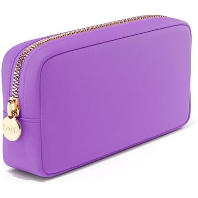 g for Purse, Mini Waterproof Nylon Cosmetic Pouch, Durable and Lightweight Travel Toiletry Bag with Smooth Zipper, Black