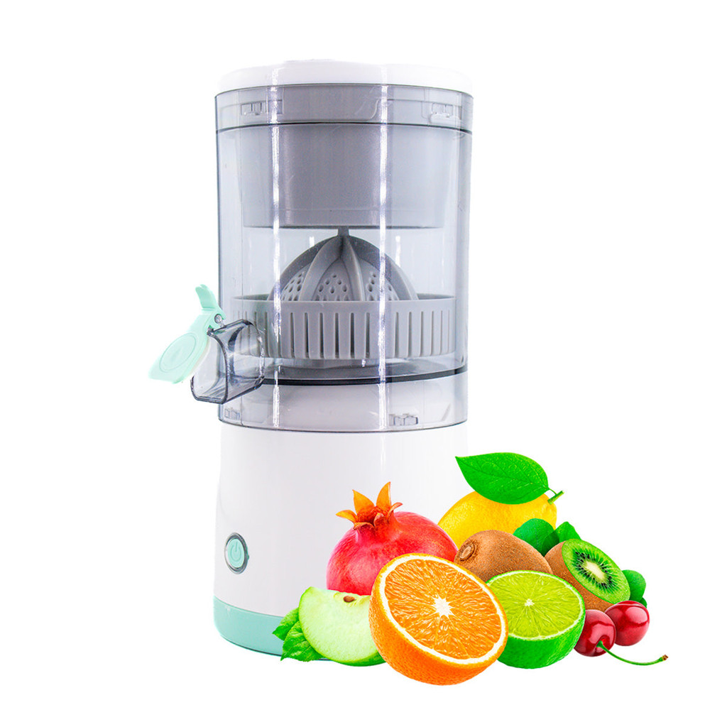 Espremedor Extrator Suco Portátil USB para Frutas Verde