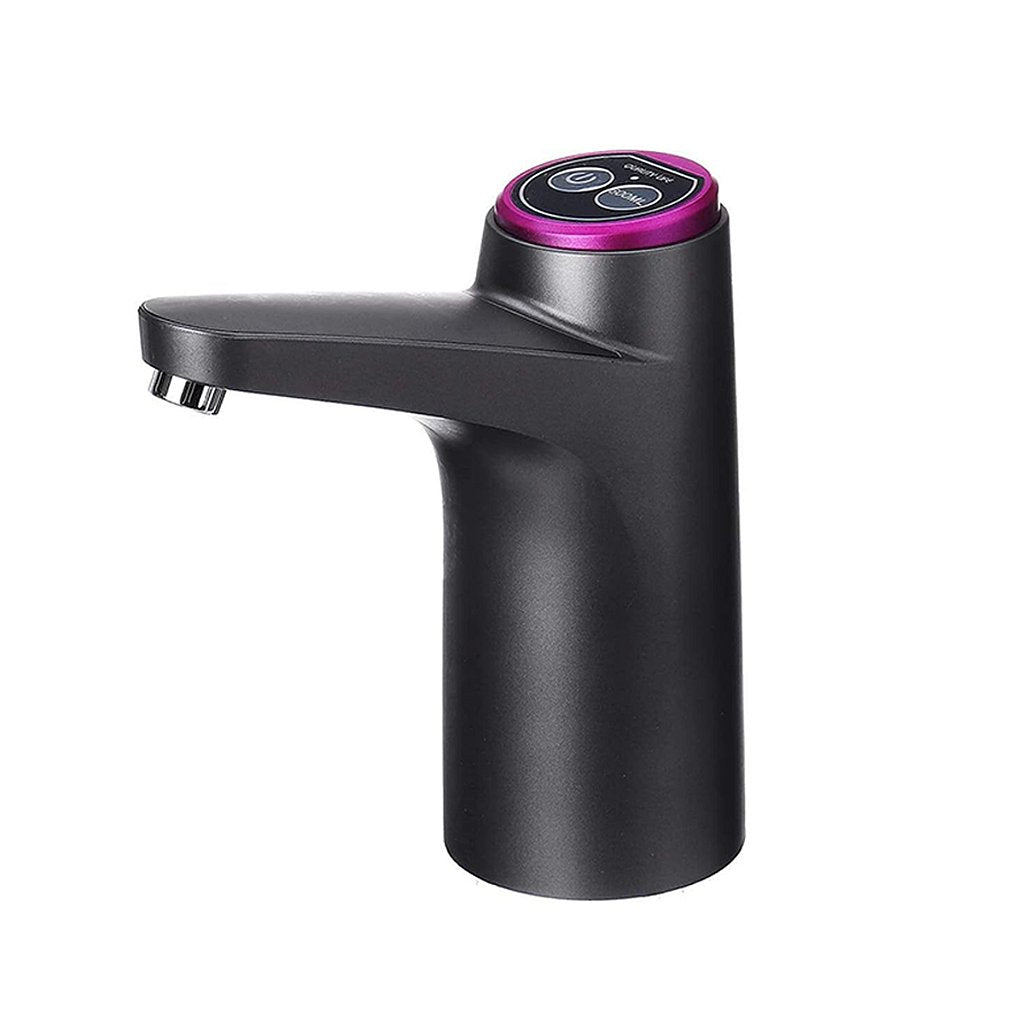 Bomba Galão Torneira Elétrica Recarregável USB Preto