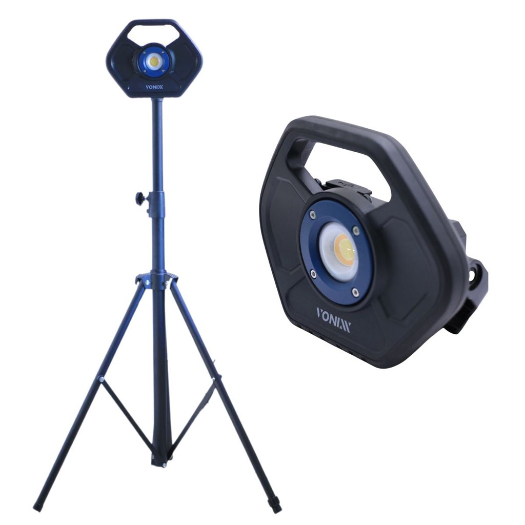 KIT TRIPÉ e HOLOFOTE DE INSPEÇÃO FAST LINHA ILUMINAÇÃO DESIGN MODERNO VONIXX