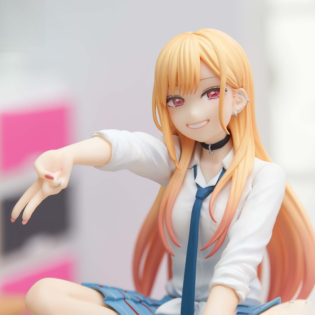 Anime My Dress-Up Darling Kitagawa Marin Modelo Boneca Móvel Brinquedo para Meninos