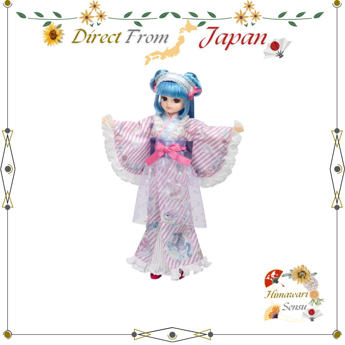 Takara Tomy Licca Doll LD 14 Econeco Yukata Dress Up Doll Age 3 Plus【 Direct from Japan 】