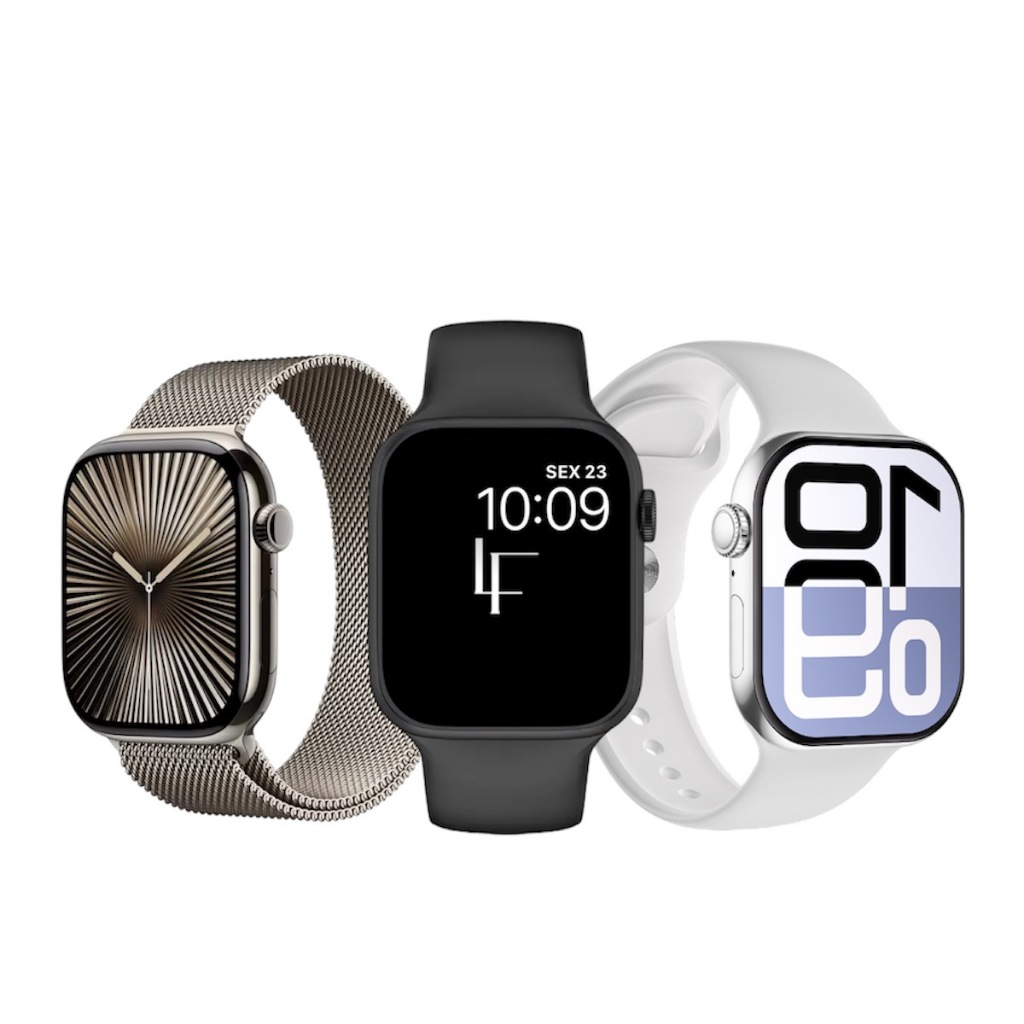 Smartwatch GS10 Mini 41mm Lançamento 2026 Monitor Saúde Recebe WhatsApp Mais Brindes Exclusivos