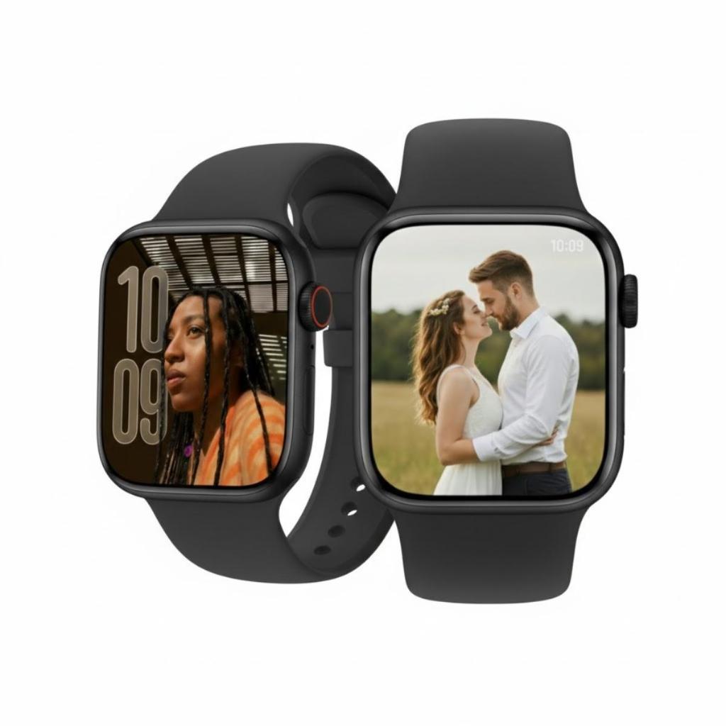 Smartwatch MINI À Prova D'Água, Inteligente com WhatsApp e ChatGPT, Responde Mensagens, Monitor Cardíaco e Esportivo