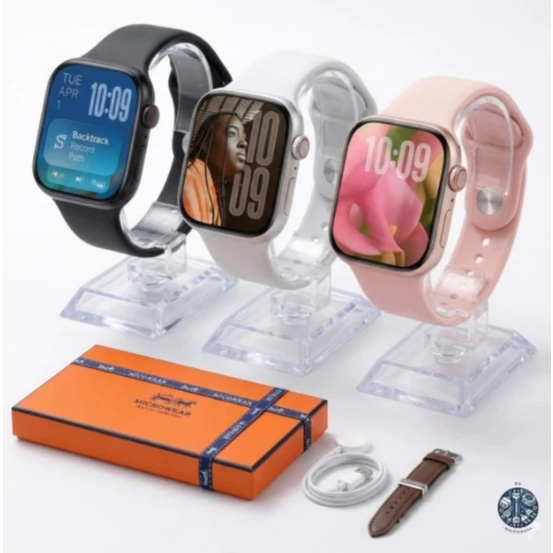 Relógio Smartwatch W11 Mini PRO Tela AMOLED Microwear 42mm CHAT GPT Série 11 Lançamento 2026