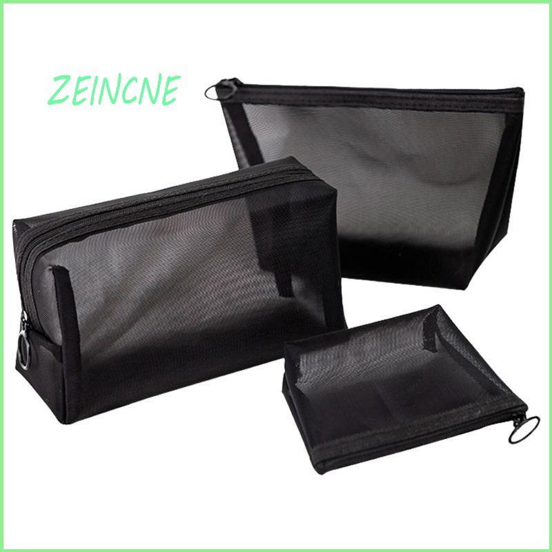 Mesh Makeup Bag Portable Bag for Women Girls Travel Toiletry Bag