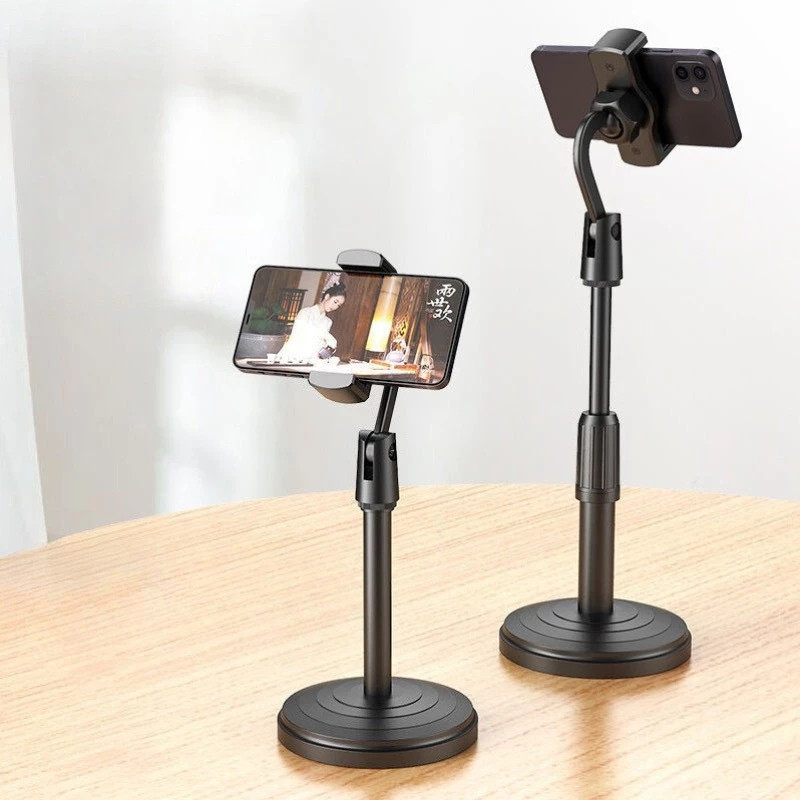360 Articulated Cell Phone Table Stand for Home Office° Mini Pedestal Tripod