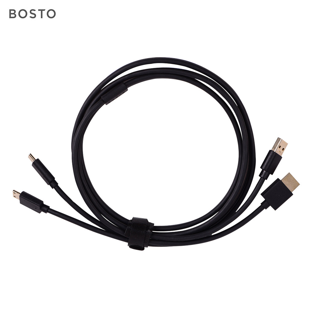 [Xstu-Fast ship] Cabo BOSTO 2 Em 1 Para Monitor De Tablet De Desenho Gráfico 13HD/16HDK/16HDT/BT-16HD 16HDK 16HDT