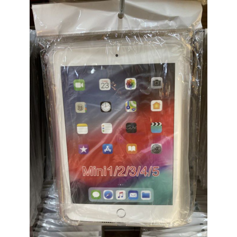 Capa de silicone transparente para iPad, capa de TPU para iPad Mini 1 / 2 / 3 / 4 / 5