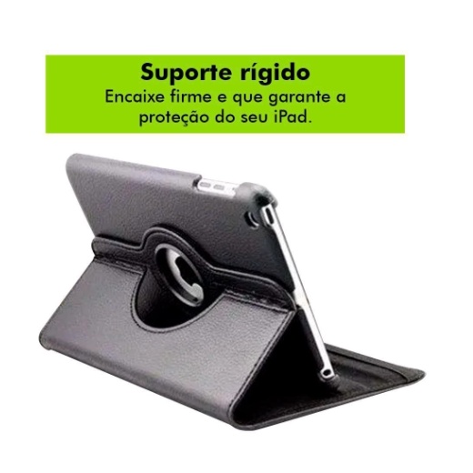 Capa Ipad Mini 1,2,3 (2014 )A1599 /A1489/A1600 Giratória -
