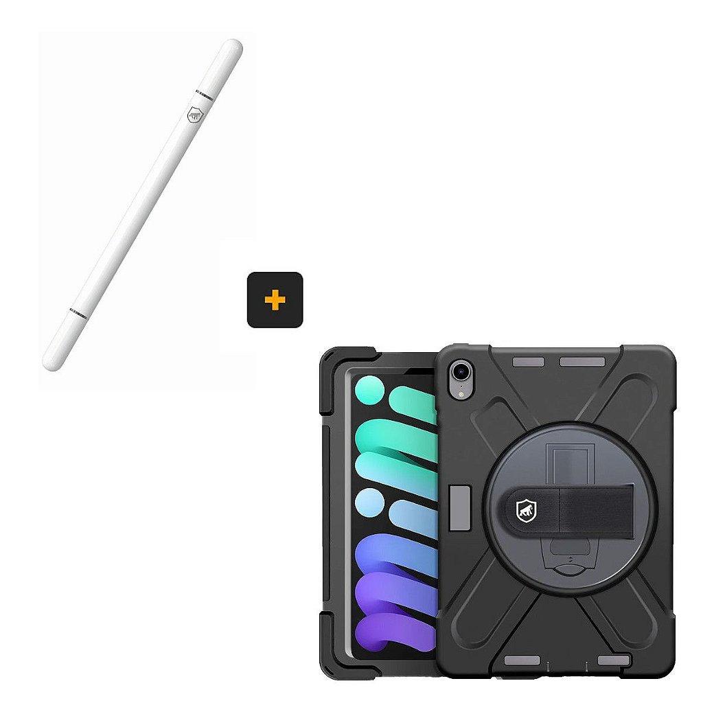 Kit Capa case capinha Phantom e Caneta Dinamic para iPad Mini 6 - Gshield