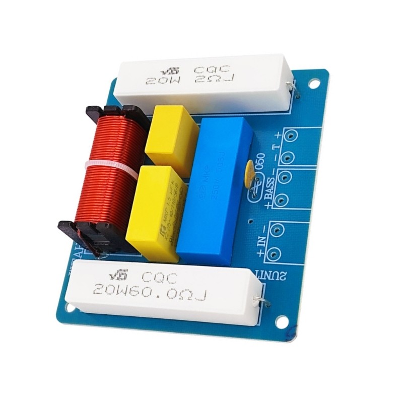 KOOL Professional 2 Way Crossover 400W Power WEAH-245 Divisor Frequência