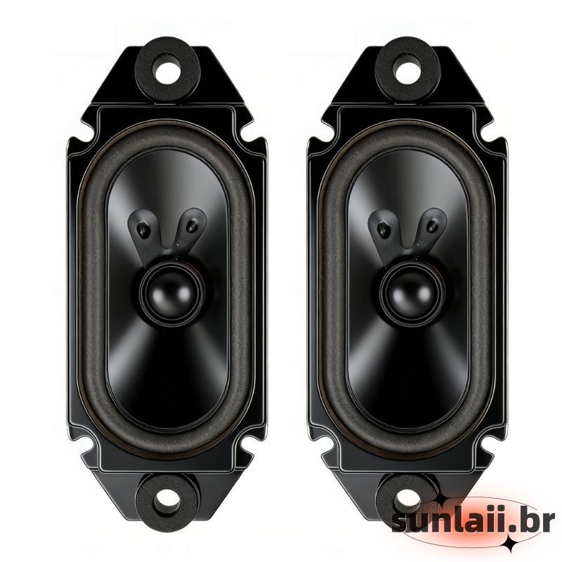 SUNLAII Professional 8Ohm 10W Alto-Falante Externo 1 Par Para Saída Som Nítida