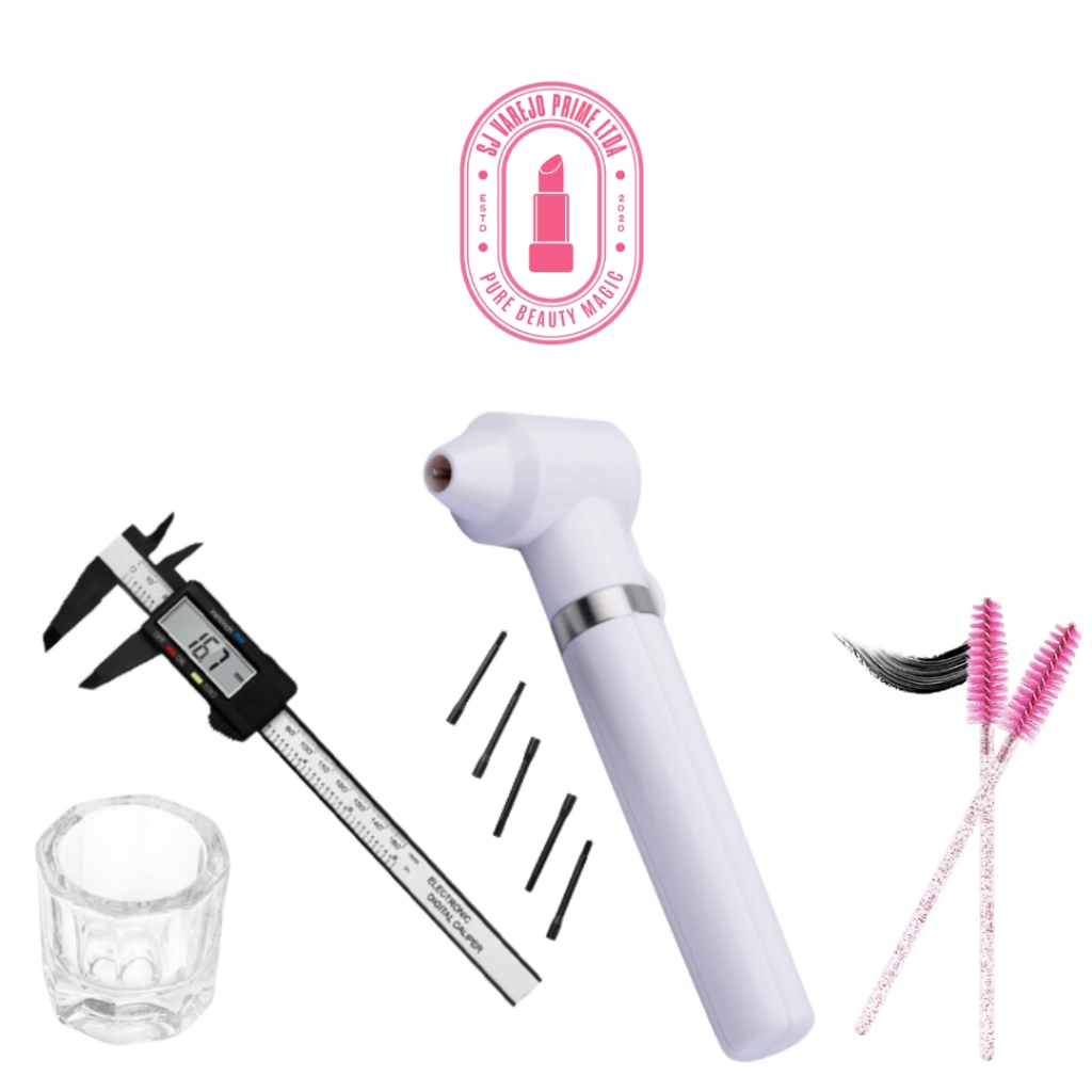 Kit Sobrancelhas Material Completo mixer - paquimetro digital - Dappen