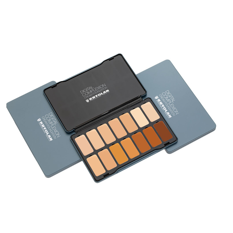 PALETA DIGITAL COMPLEXION 14 CORES TOM 03 - KRYOLAN